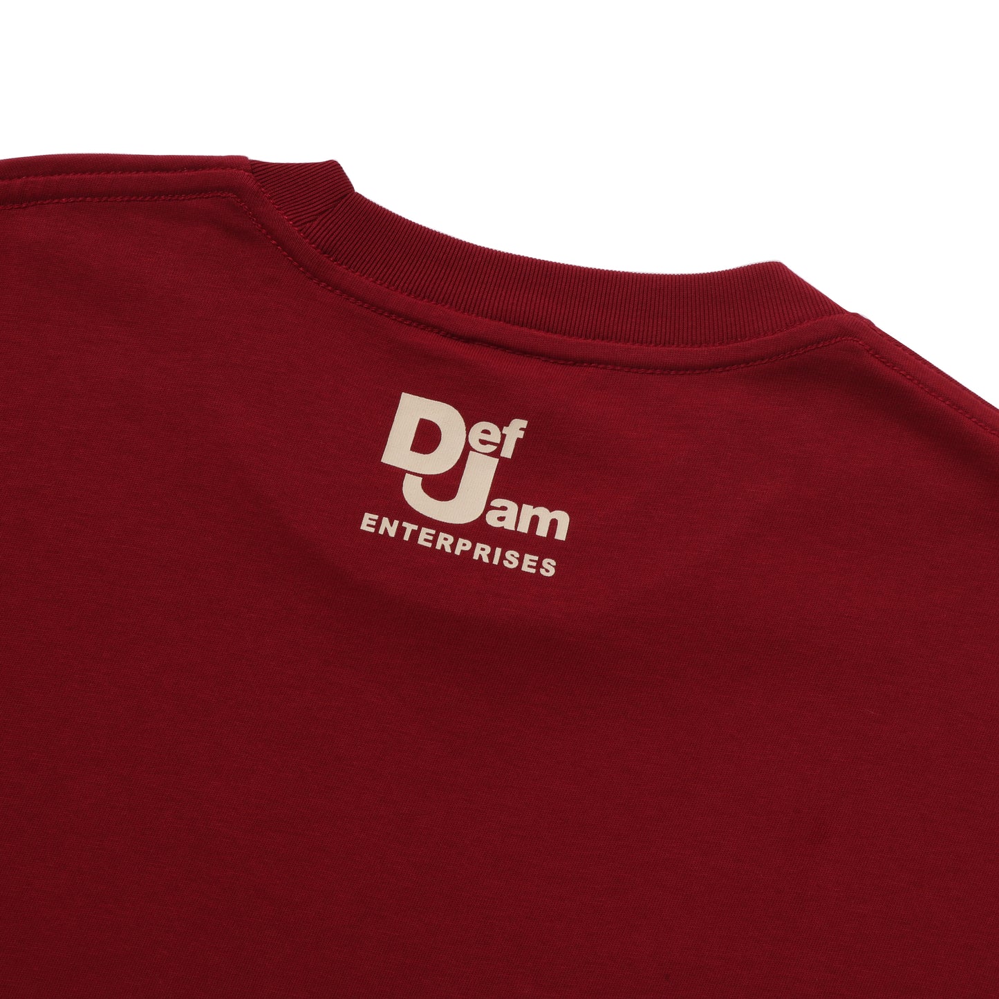 BAPE X DEF JAM APE TEE (MAROON)