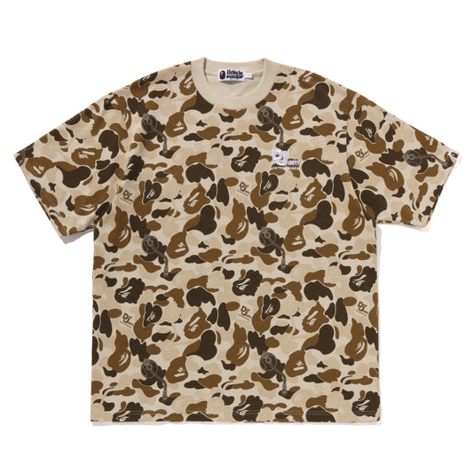 BAPE X DEF JAM ALL OVER CAMO TEE (BEIGE)